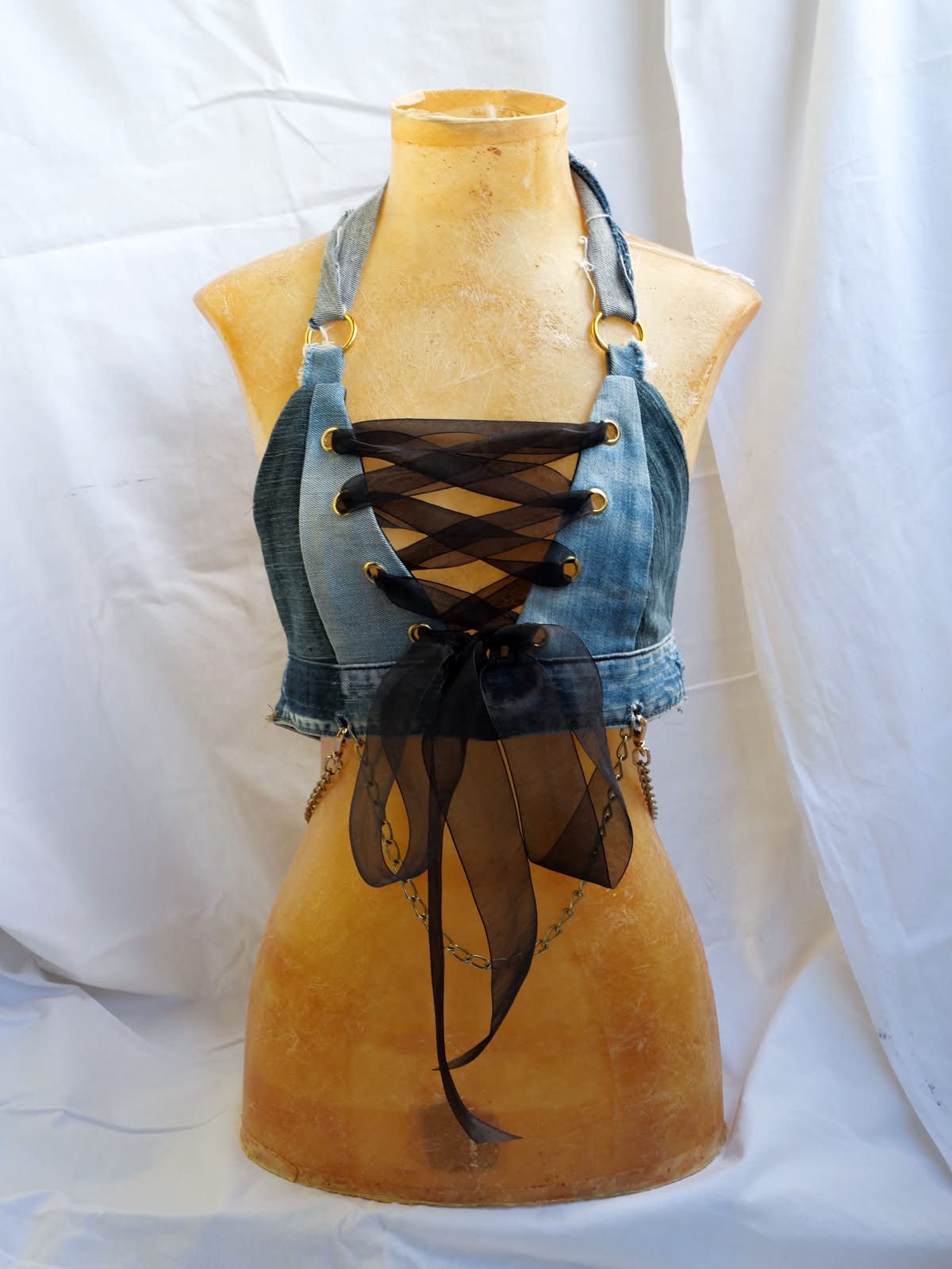 Denim Bralette