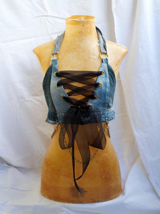 Denim Bralette