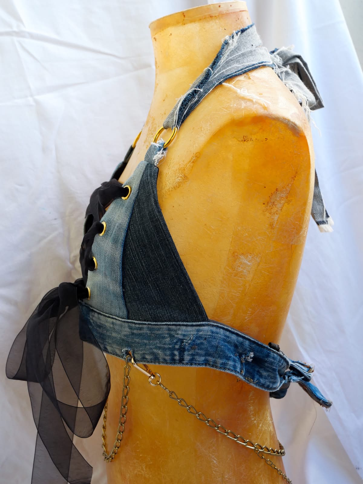 Denim Bralette